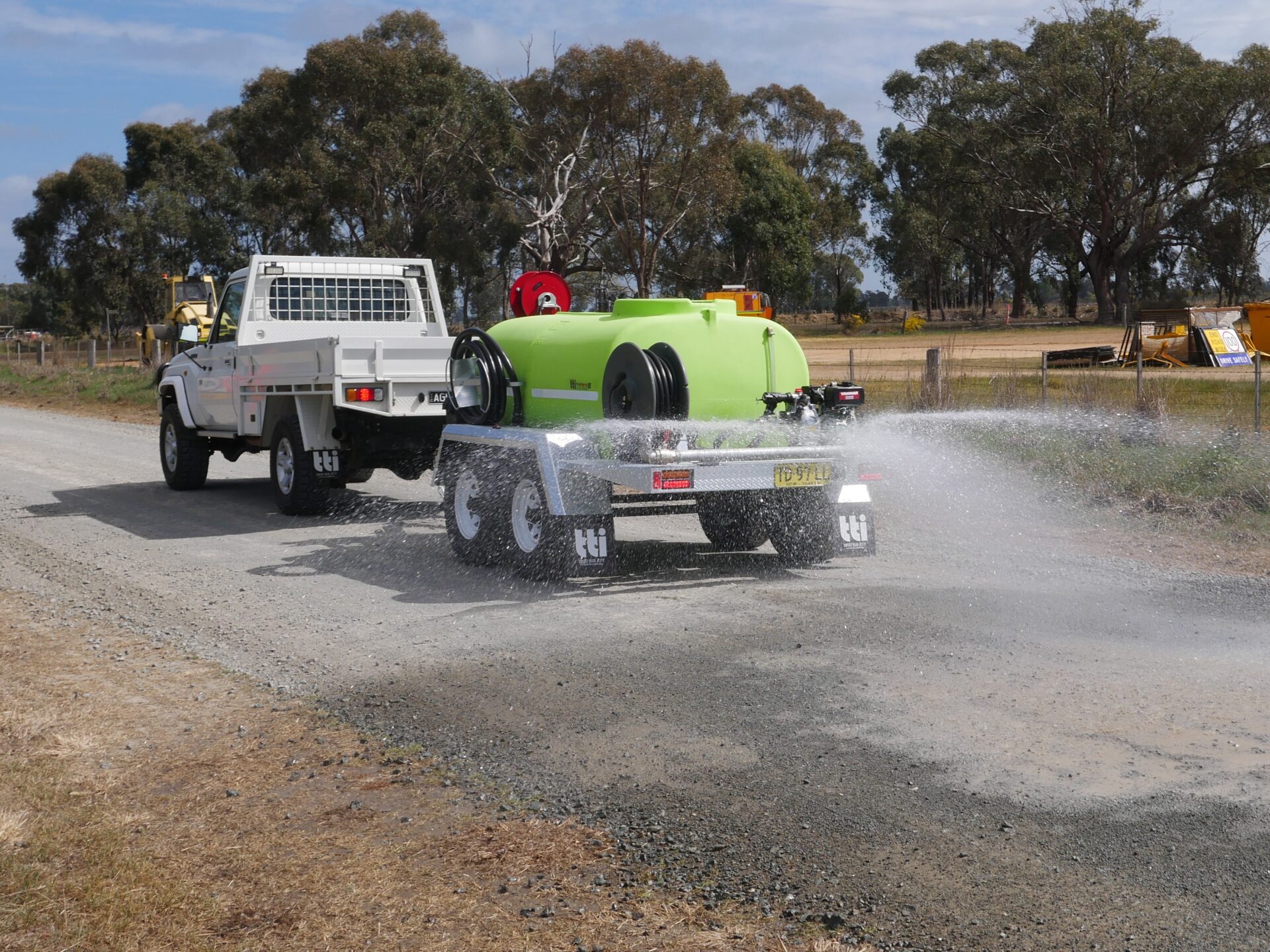 Pressure Washer Trailer Gunsyn Hire