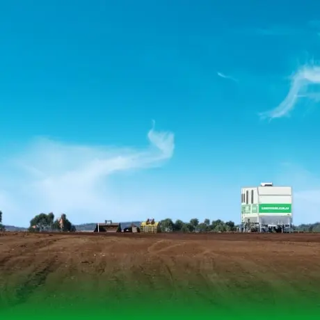 Mobile site caravan on a mining site