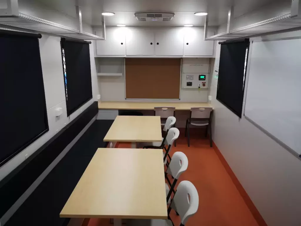 Seating arrangement inside the series 7.2