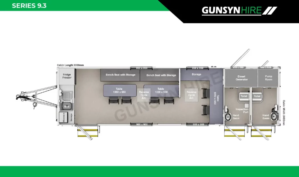 Series 9.3 floor plan