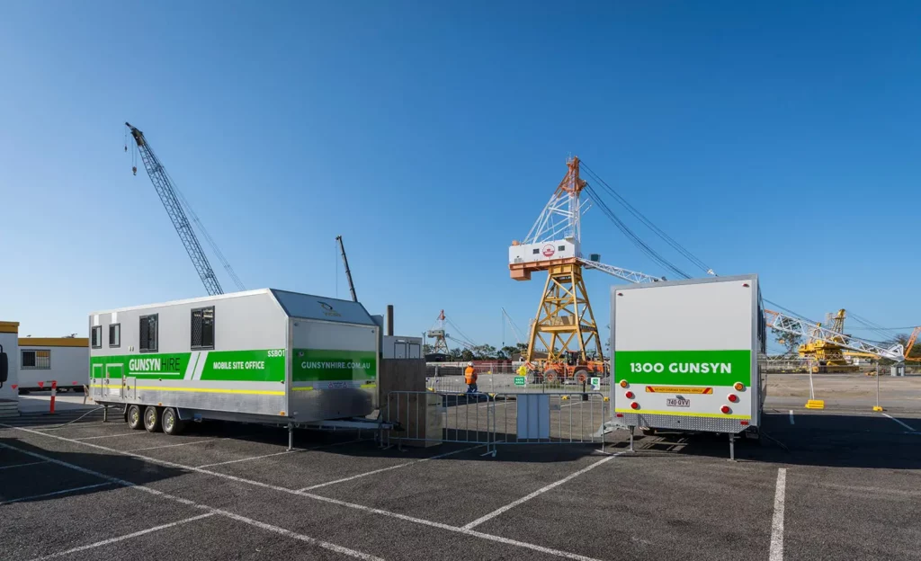 Gunsyn Hire Mobile Site Caravans available for Rent